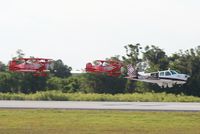 N6066S @ LAL - Beech A36 with Red Eagles - by Florida Metal