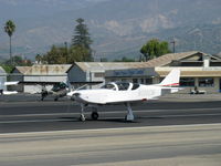 N510CM @ SZP - 1994 Jones  GLASAIR SH-3R, Lycoming IO-540, landing roll Rwy 22 - by Doug Robertson