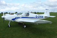 G-CFKW @ EGBK - Visitor to the 2009 Sywell Revival Rally - by Terry Fletcher