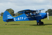 G-BTFJ @ EGBK - Visitor to the 2009 Sywell Revival Rally - by Terry Fletcher