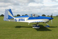 G-JFRV @ EGBK - Visitor to the 2009 Sywell Revival Rally - by Terry Fletcher