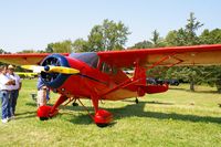 N4404W @ IA27 - At the Antique Airplane Association Fly In. - by Glenn E. Chatfield
