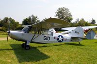 N7597B @ IA27 - At the Antique Airplane Association Fly In - by Glenn E. Chatfield