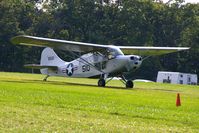 N7597B @ IA27 - At the Antique Airplane Association Fly In - by Glenn E. Chatfield