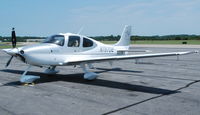 N787DE @ KDAN - 2008 Cirrus SR22 in Danville Va. - by Richard T Davis