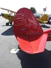 N25108 @ SZP - 1939 Luscombe 8A, Continental A&C-65 65 Hp, tail with old early logo - by Doug Robertson