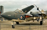 XJ608 @ GREENHAM - This Royal Aircraft Establishment Sea Vixen was displayed at the 1979 Intnl Air Tattoo at RAF Greenham Common. - by Peter Nicholson