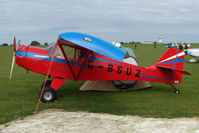 G-BSUZ @ EGBK - Visitor to the 2009 Sywell Revival Rally - by Terry Fletcher