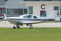 G-BSRI @ EGBK - Visitor to the 2009 Sywell Revival Rally - by Terry Fletcher