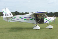 G-CEKK @ EGBK - Visitor to the 2009 Sywell Revival Rally - by Terry Fletcher