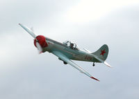 G-IIYK @ EGHP - YAK-50 FLY-BYE. PREV. REG. LY-AFZ. POPHAM RUSSIAN AIRCRAFT FLY-IN - by BIKE PILOT