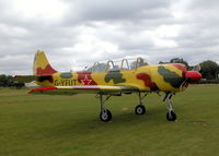 G-YFUT @ EGHP - TEAM OSPREY YAK-52. PREV. REG. LY-FUT. POPHAM RUSSIAN AIRCRAFT FLY-IN - by BIKE PILOT