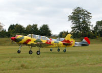 G-YFUT @ EGHP - TWO OF TEAM OSPREY DEPARTING RWY 03. G-YFUT PREV. REG. LY-FUT. POPHAM RUSSIAN AIRCRAFT FLY-IN - by BIKE PILOT