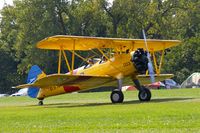 N9923H @ IA27 - At the Antique Airplane Association Fly In.  N2S-3 07873 - by Glenn E. Chatfield