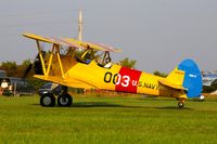 N9923H @ IA27 - At the Antique Airplane Association Fly In.  N2S-3 07873 - by Glenn E. Chatfield
