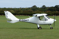 G-CEKT @ EGBK - Visitor to the 2009 Sywell Revival Rally - by Terry Fletcher
