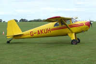 G-AKUH @ EGBK - Visitor to the 2009 Sywell Revival Rally - by Terry Fletcher