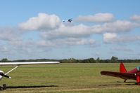 N95247 @ I74 - Departing the MERFI fly-in, Urbana, Ohio. - by Bob Simmermon
