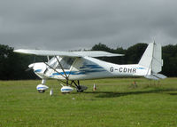 G-CDHR @ EGHP - AIRBOURNE AVIATION C42 SITTING IN THE EARLY MORNING SUN. POPHAM RUSSIAN AIRCRAFT FLY-IN - by BIKE PILOT