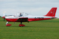 G-TECS @ EGBK - Visitor to the 2009 Sywell Revival Rally - by Terry Fletcher