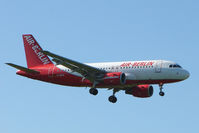 D-ABGH @ EGBB - Air Berlin A319 at Birmingham UK - by Terry Fletcher