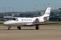 G-FCDB @ EGBB - Based Citation 550 at Birmingham UK - by Terry Fletcher
