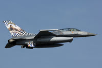 FB-18 @ EBBL - Although 2 years old now the OCUs 20st anniversary painting is still in place.