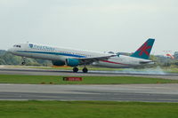 G-OOPH @ EGCC - First Choice Airbus A-321 - Landing - by David Burrell