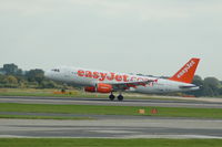 G-EZTB @ EGCC - EAsyjet - Airbus A320-214 - Taking Off - by David Burrell