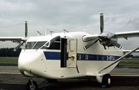 G-BFUJ @ FAB - Another view of the Shorts Skyvan at the 1978 Farnborough Airshow. - by Peter Nicholson
