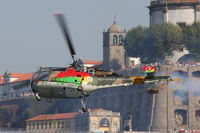 19383 - Red Bull Air Race Porto 2009 - Portugal Air Force - Aerospatiale SA-316B Alouette III