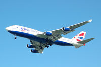 G-CIVK @ YVR - Landing at YVR,with One World tiltes