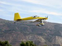 N746JM @ SZP - 2007 Malherbe/Malherbe VAN's RV-7, takeoff climb Rwy 22 - by Doug Robertson