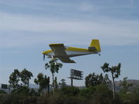 N746JM @ SZP - 2007 Malherbe/Malherbe VAN's RV-7, on final  for Rwy 22 - by Doug Robertson