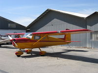 N5804E @ SZP - 1959 Cessna 150, Continental O-200 100 Hp, newly refinished same color scheme - by Doug Robertson