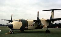 C-GQUT @ FAB - DHC-5D Buffalo demonstrated at the 1978 Farnborough Airshow. - by Peter Nicholson