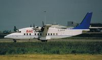 G-OCEA @ EIDW - Departing off Rwy 28, operated by BAC EXPRESS (scanned image) - by Noel Kearney