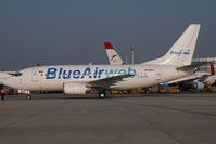 YR-BAG @ VIE - Blue Air Boeing 737-500