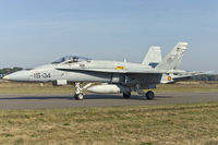 C15-64 @ EBBL - Spanish Air Force EF-18-A taxying to the active