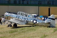 SE-FUZ @ ESOW - Ex Flygvapnet Harvard now in USAAF colours at Västerås Hässlö airport, Sweden