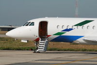 VP-CGB @ EBBR - parked on General Aviation apron