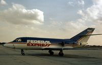 N20FE @ TPA - Falcon 20 of Federal Express named Tai at Tampa in November 1979. - by Peter Nicholson