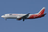 SP-LLF @ HER - LOT Charters Boeing 737-400 - by Thomas Ramgraber-VAP