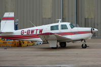 G-BWTW @ EGNX - Mooney M20C at East Midlands