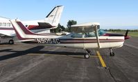 N9054C @ KAXN - 1978 Cessna R182 Skylane on the ramp. - by Kreg Anderson
