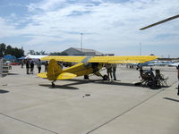 N10593 @ CMA - 1958 PIPER L-21A, Lycoming O-290 125 Hp, in civil livery - by Doug Robertson