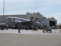 N53594 @ KCMA - 1944 Curtiss-Wright C-46F COMMANDO 'China Doll', ex 'Humpty Dumpty', two P&W R-2800 Double Wasp 2,000 Hp each, the Southern California Commemorative Air Force's signature aircraft. - by Doug Robertson