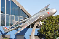 J-1126 @ LSMD - Swiss Air Force Vampire - by Dietmar Schreiber - VAP