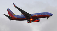 N489WN @ KLAX - Landing 24R at LAX - by Todd Royer