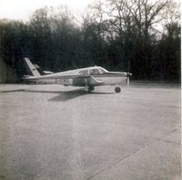 G-ATAO @ EGLG - G-ATAO PA-24 Comanche 260 Panshanger March 1976 - by GeoffW